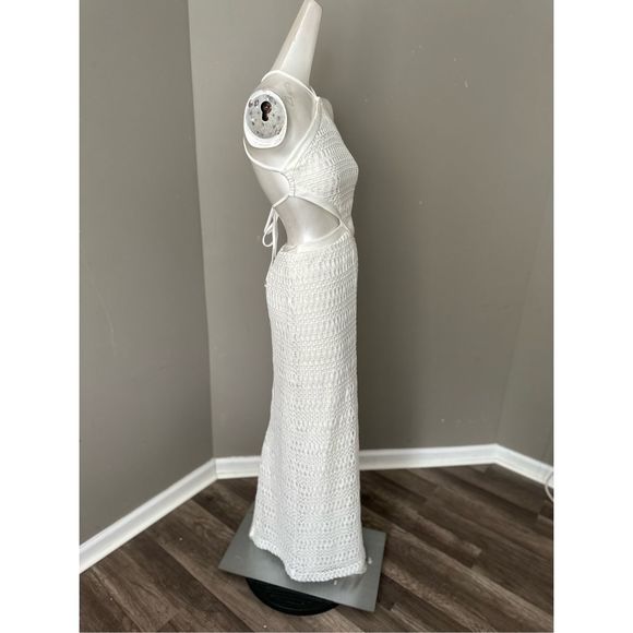 NWT PatBO Crochet Cutout Beach Dress Size 4 $650 - Picture 7 of 8